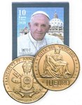 Vatican 2020 Pièce bronze 10 euro la Pieta de Michel-Ange