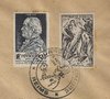 Enveloppe philatélique Journée du Timbre 1948 Alfred Fournier