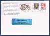 Enveloppe correspondance timbre Raton laveur de la Guadeloupe
