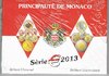 Monaco série 9 pièces en coffret BU 2013 rare avec la 2euro