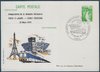 Entier postal Sabine Inauguration ferroviaire Paris-St Lazare