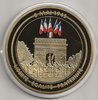 Médaille doré avec coloré Arc de Triomphe 8 Mai 1945