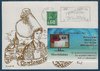 Enveloppe Fêtes Cantonales de Damville timbre Béquet
