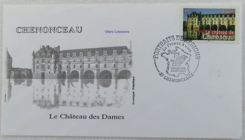 Enveloppe 2003 Château de Chenonceau le château des Dames