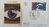 Série 4 enveloppes Arphila'75 l'Art et philatélie Cérès couleurs différentes