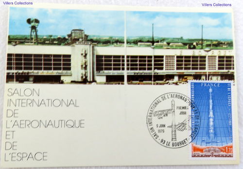 Carte postale Salon Aéronautique et de l'Espace Concorde