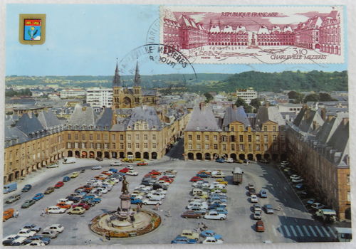 Carte postale Charleville-Mézières 1983 Charles de Gonzague