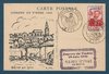 Carte postale maximum Journée du Timbre 1946 surchargé ALGÉRIE BÖNE