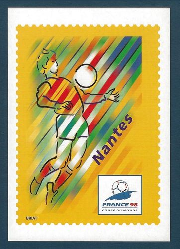 France 98 Coupe du Monde Football Nantes sélectionnée