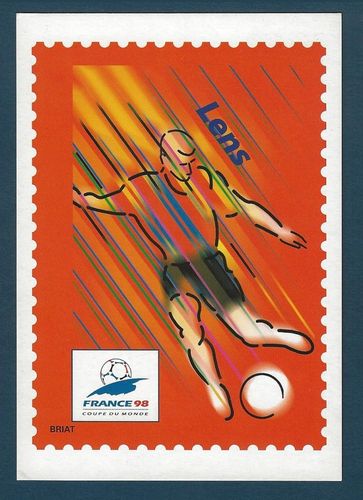 France 98 Coupe du Monde Football Lens sélectionnée
