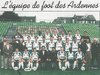 Enveloppe illustrée prêt poster L'équipe foot des Ardennes Sedan