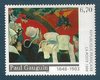Timbre tableau la naissance du peintre Paul Gauguin