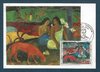 Carte philatélique premier jour Oeuvre P Gauguin AREAREA