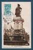 Carte postale illustrée Charleville Statue de Charles de Gonzague