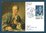 Carte Journée du Timbre 1984 Van Loo Diderot écrivant une lettre