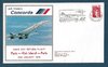 Enveloppe + certificat Concorde Vol Charter Aller Retour
