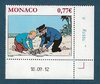 Timbre Monaco 2012 Les aventures de Tintin monégasque Hergé