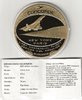 Médaille cuivre doré Concorde dernier vol NEW YORK PARIS
