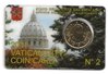 COIN CARD VATICAN 2013 RARE Pièce pape de Benoit XVI