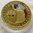 Médaille doré et coloré Marianne les piliers République