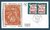 Enveloppe Journée du Timbre Blanc 1900 la paire de timbres