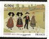 France timbre 2009 adhésif N°370 HANSI Jacques Waltz la Promenade