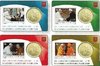 Vatican 2021 coin-card pièces 50cent Armoiries pape François
