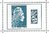 Feuillet 2018 comprenant cinq timbres Marianne l'engagée N°143
