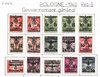 Pologne rare série 15 timbres Gouvernement général 1940