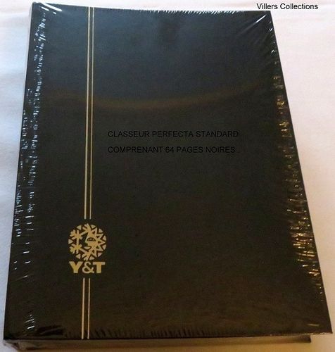 Classeur Perfecta noir standard 64 pages noires N°24062-4