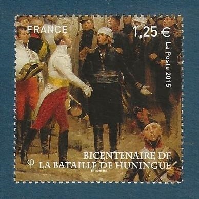 Timbre France N°4972 Bicentenaire bataille de Huningue