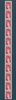 Roulette bande 11 Timbres non dentelés verticalement Sabine rouge N°2104