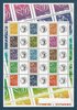 Feuillet composé 15 timbres personnalisés type Marianne de Lamouche 2006