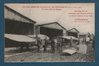 Carte postale ancienne Aviation Vue d'ensemble des Hangars 1909