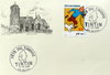 Carte philatélique feuillet Fête du Timbre Tintin 2000 Rethel 08 Ardennes