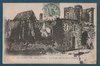 Carte postale BAZEILLES après la Bataille Les Ruines du Château