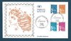 Enveloppe MARIANNE Série 4 timbres en €uros Liberté Fraternité