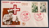 Enveloppe 1966 Croix Rouge Française les infirmières les ambulancières