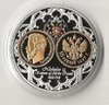 Médaille commémorative Nicolas II Monarques Argent doré