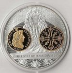 Médaille Histoire Monnaie Française LOUIS D'OR DE LOUIS XIV