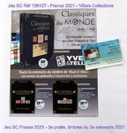 JEU SC COMPLÉMENTAIRE FRANCE 2021 2e partie timbres du 2e semestre