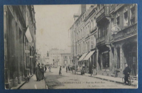 Carte postale ancienne 08 Ardennes Charleville Rue du Petit Bois
